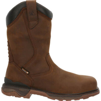 ROCKY CARBON 6 CARBON TOE WATERPROOF WESTERN WORK BOOT - MEN'S_SIDE