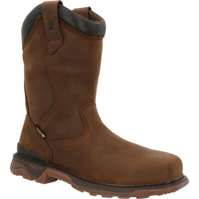 ROCKY CARBON 6 CARBON TOE WATERPROOF WESTERN WORK BOOT - MEN'S