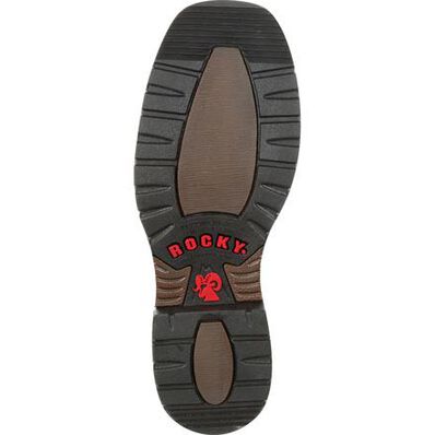 ROCKY ORIGINAL RIDE FLX STEEL TOE WATERPROOF WESTERN BOOT - MEN'S_SOLE