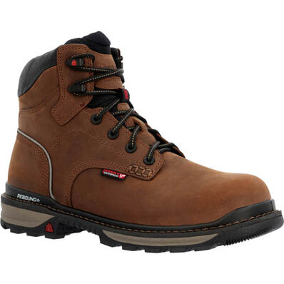 ROCKY RAMS HORN WATERPROOF COMPOSITE TOE WORK BOOT - MEN'S