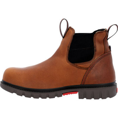 ROCKY WORKSMART WATERPROOF COMPOSITE TOE WORK CHELSEA BOOTS - MEN'S_SIDE 2