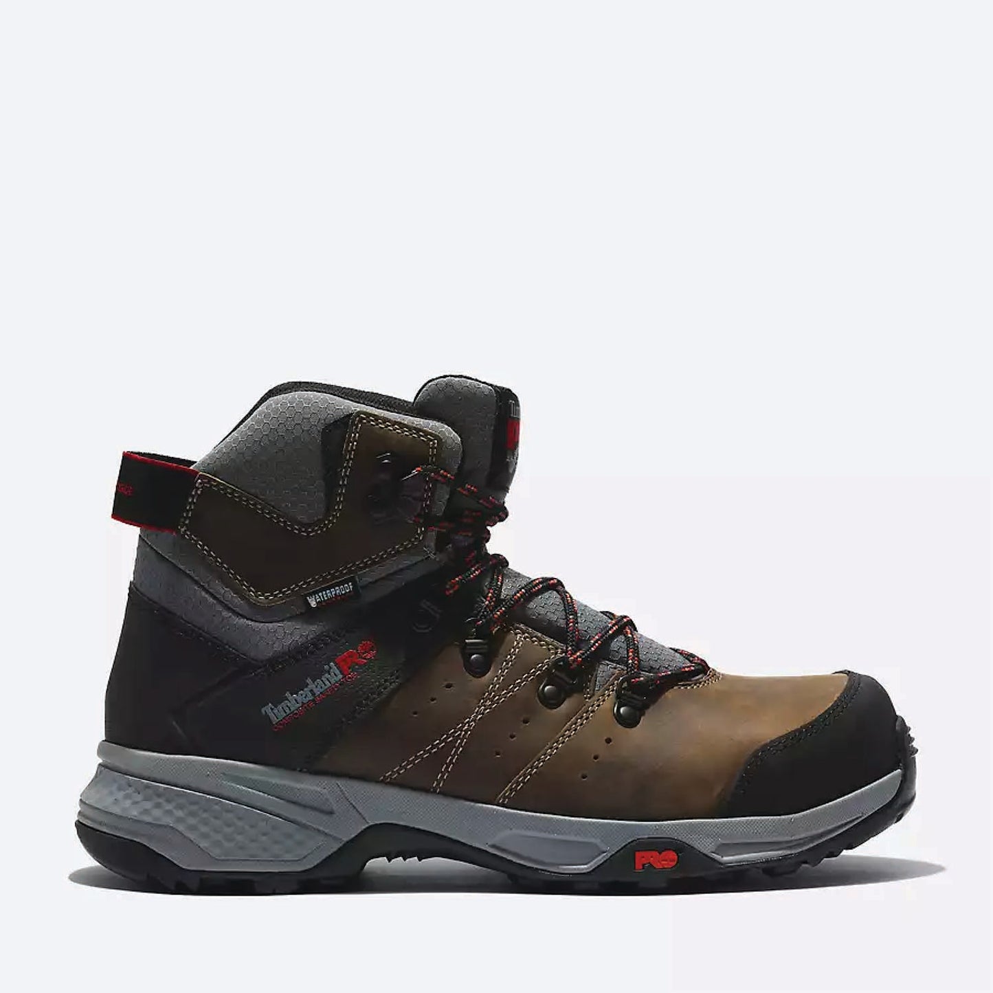 Timberland PRO® Switchback Waterproof Comp-Toe Work Hikers - Mens - TB0A5SZ3214 - SIDE