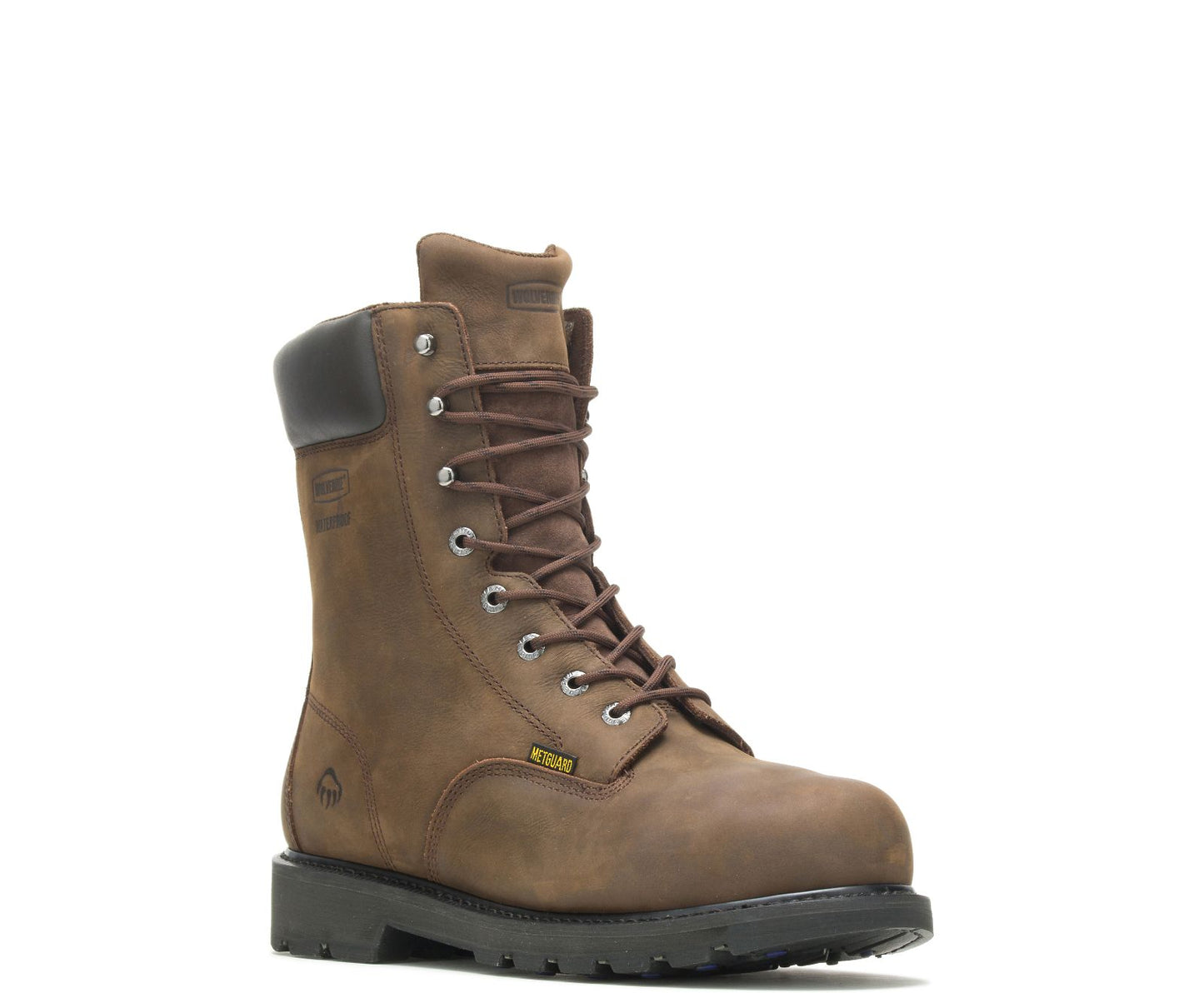 WOLVERINE MCKAY WATERPROOF STEEL-TOE 8” WORK BOOT - MEN’S