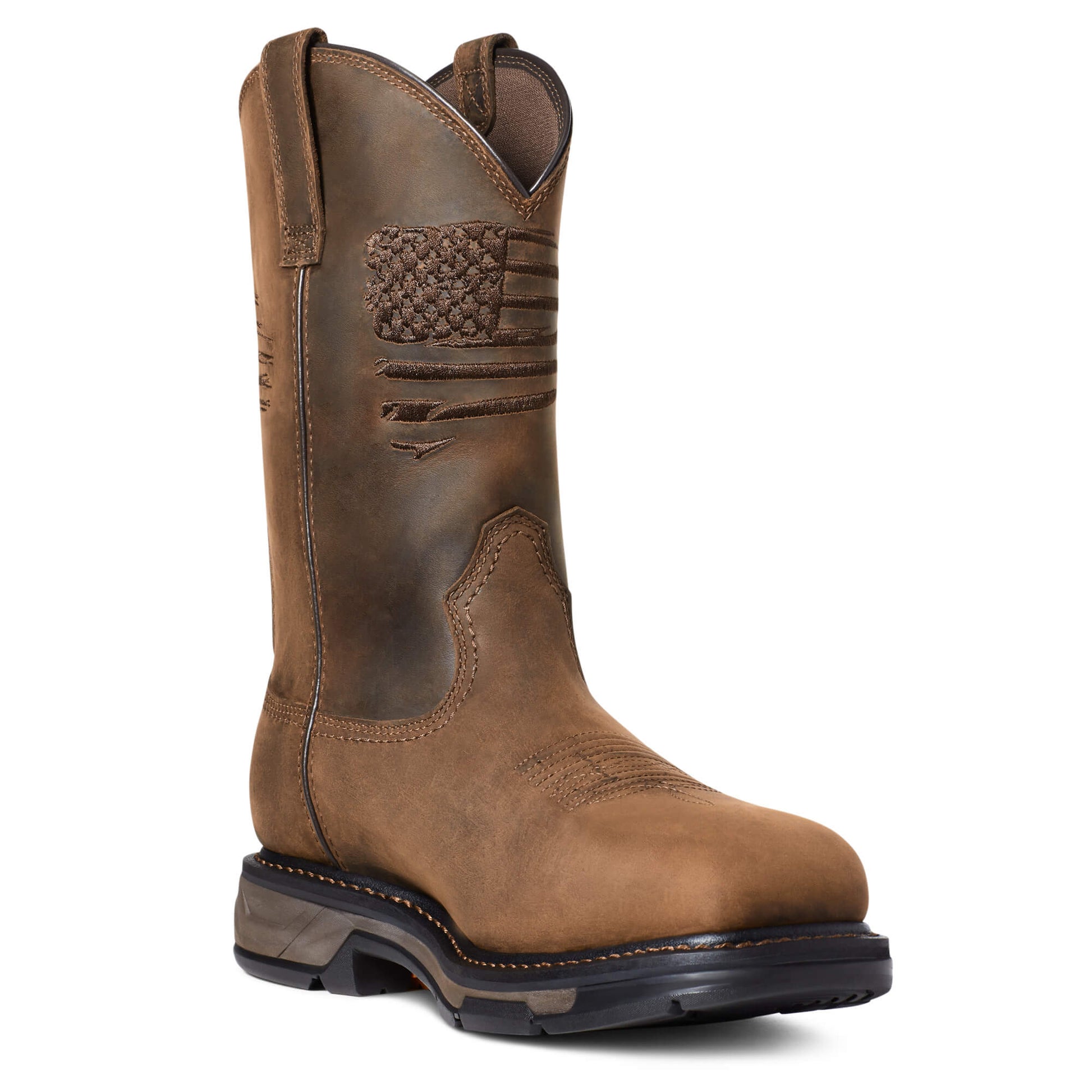 ARIAT WORKHOG XT PATRIOT WATERPROOF CARBON TOE WORK BOOT - MEN'S