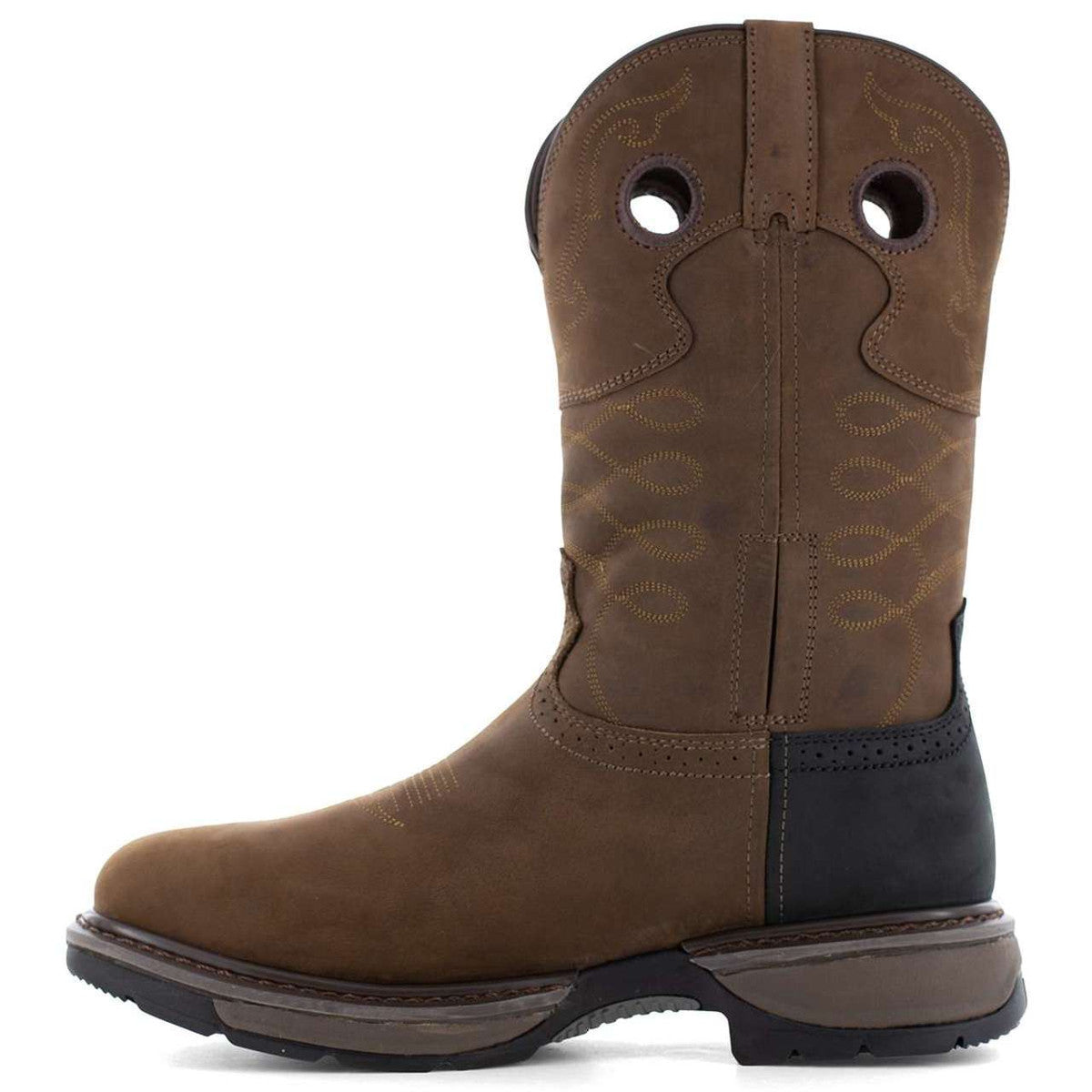 FRYE SAFETY-CRAFTED 10" WESTERN INTERNAL MET GUARD EH STEEL TOE BOOT - MEN'S_SIDE 2