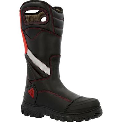 ROCKY CODE RED STRUCTURE NFPA RATED COMPOSITE TOE FIRE BOOT - WOMEN'S