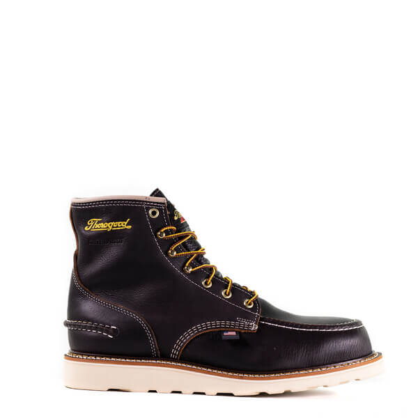 THOROGOOD 1957 SERIES – WATERPROOF – 6″ BRIAR PITSTOP SAFETY TOE – MOC TOE MAXWEAR WEDGE™ - MEN'S_SIDE