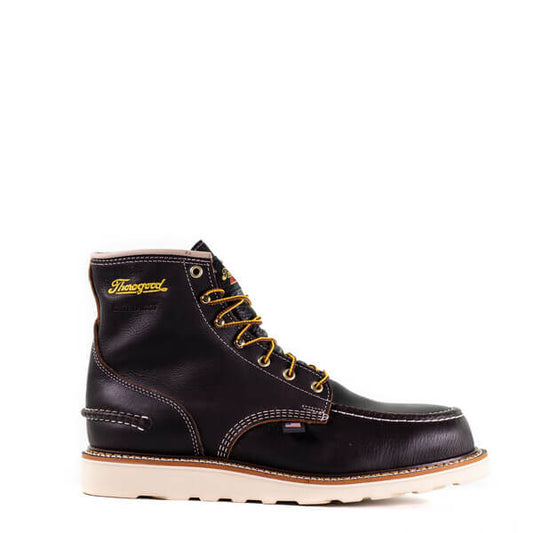 THOROGOOD 1957 SERIES – WATERPROOF – 6″ BRIAR PITSTOP SAFETY TOE – MOC TOE MAXWEAR WEDGE™ - MEN'S_SIDE