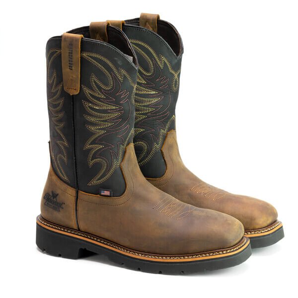 THOROGOOD AMERICAN HERITAGE SQUARE TOE WELLINGTON – WATERPROOF – 11″ SAFETY TOE BOOT - MEN'S_PAIR 2