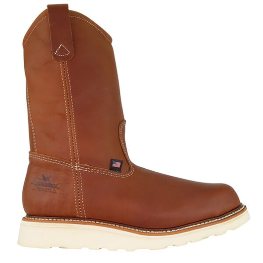 THOROGOOD AMERICAN HERITAGE – 11″ TOBACCO SAFETY TOE – PULL-ON WELLINGTON BOOT - MEN'S_SIDE