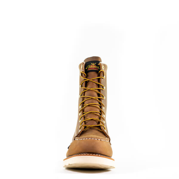 THOROGOOD AMERICAN HERITAGE – 8″ TRAIL CRAZYHORSE SAFETY TOE – MOC TOE MAXWEAR WEDGE™ - MEN'S_FRONT